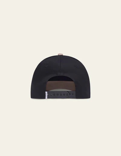Les Deux Brad Contrast Suede Baseball Cap