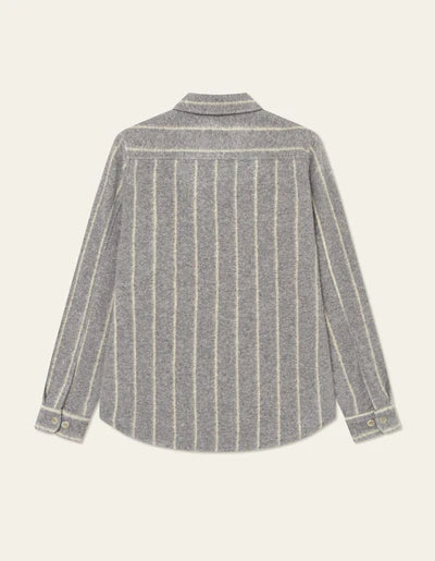 Les Deux Lennon Wool Pinstripe Overshirt