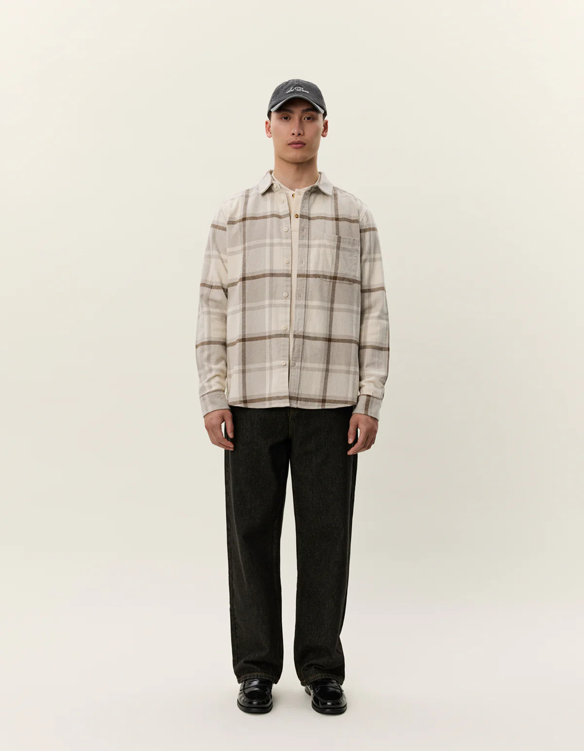 Les Deux Jeremy Check Flannel Shirt