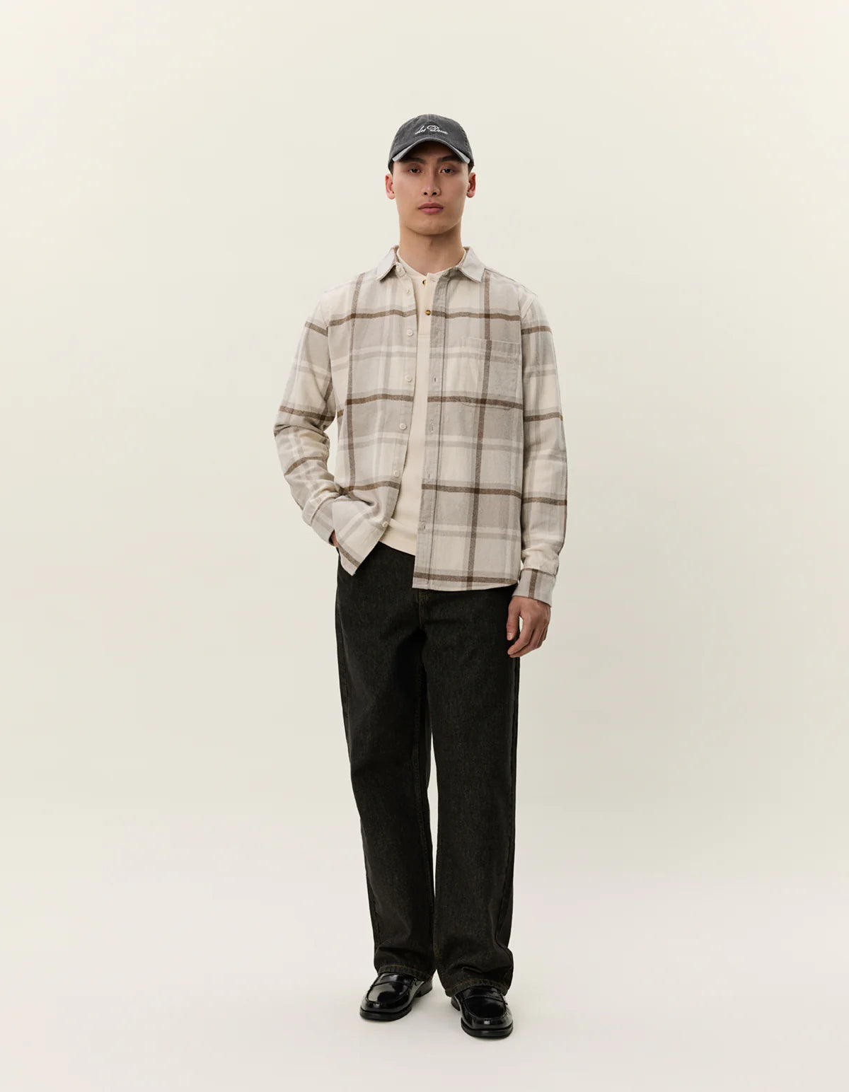 Les Deux Jeremy Check Flannel Shirt