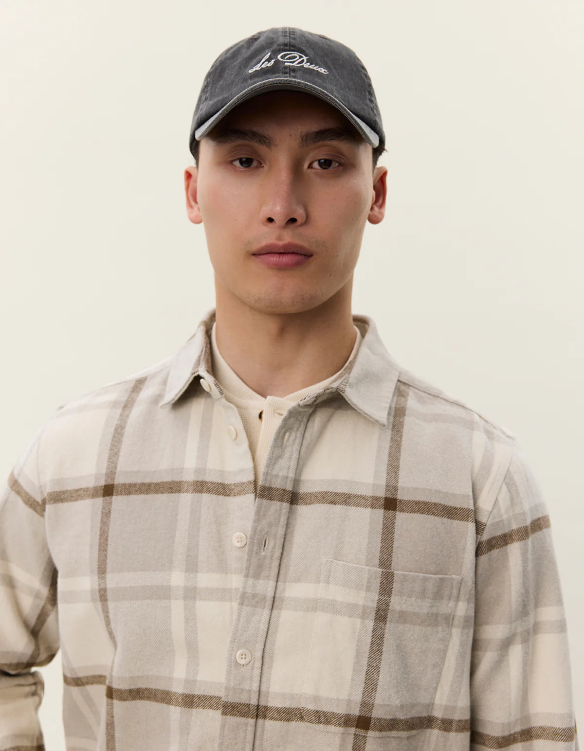 Les Deux Jeremy Check Flannel Shirt