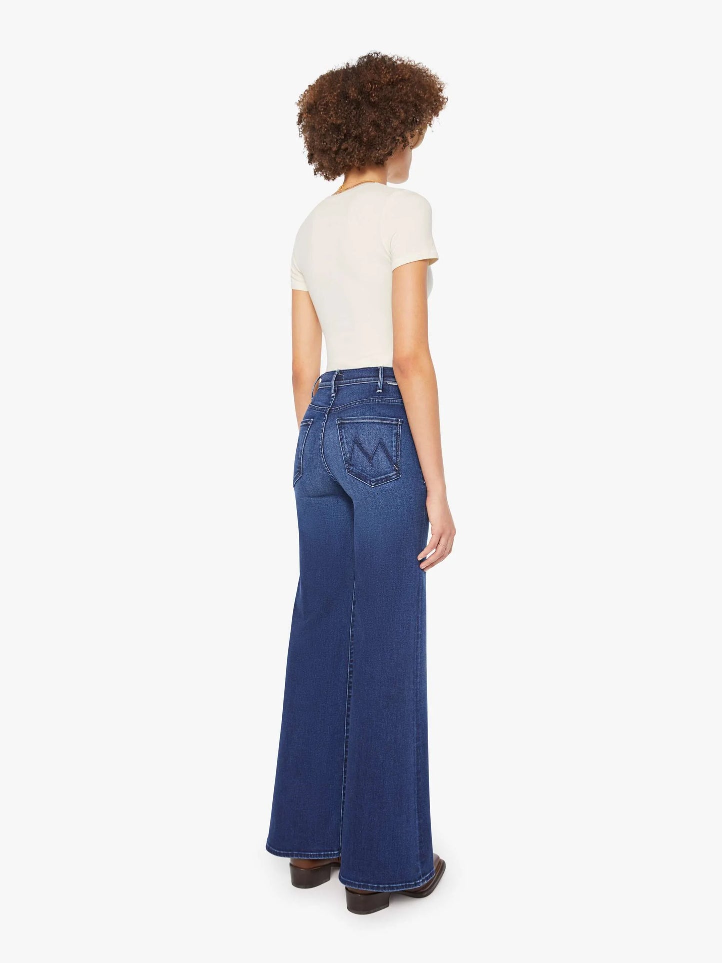 Mother Denim The Hustler Roller Sneak