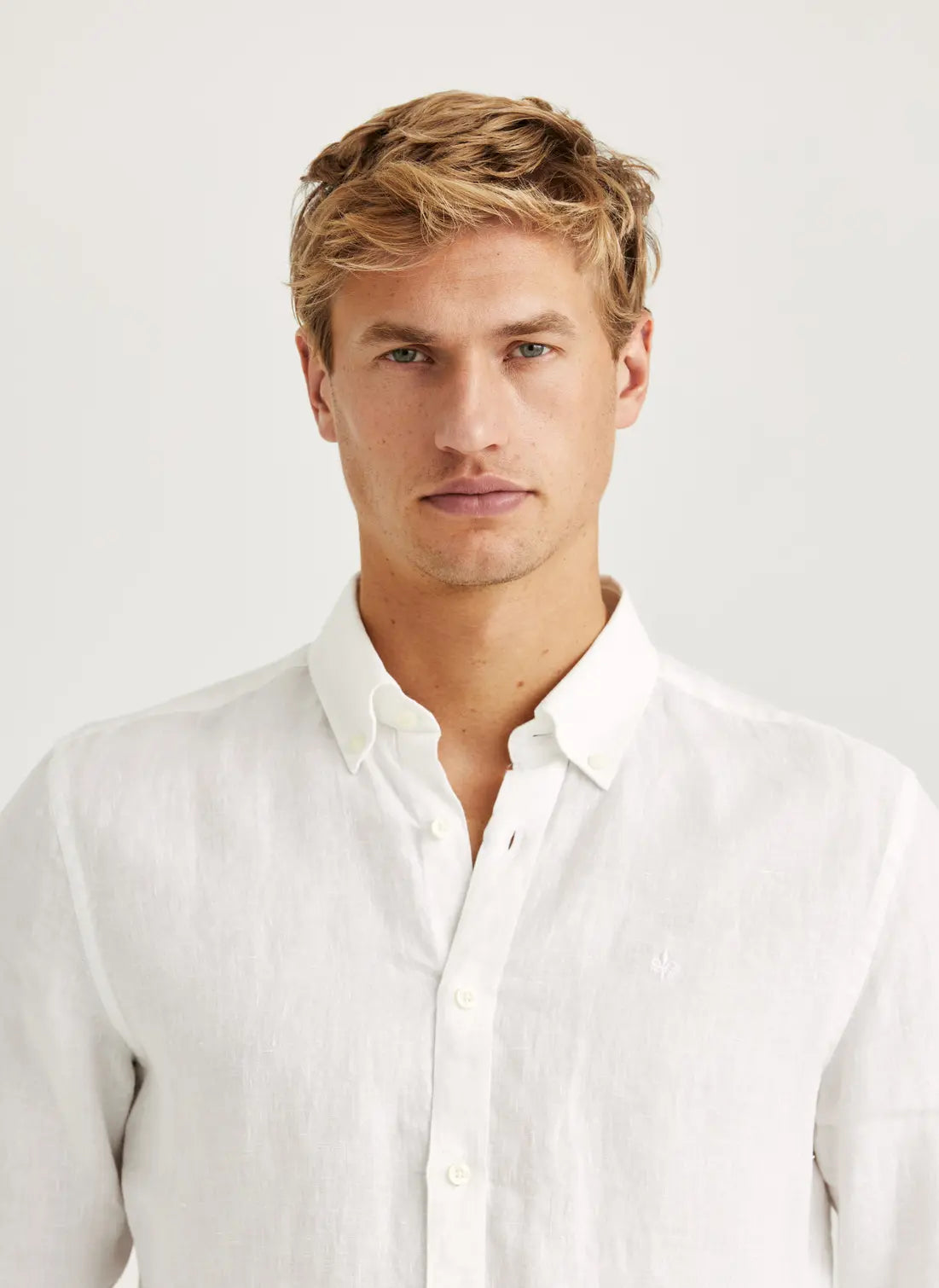 Morris Douglas Linen Shirt