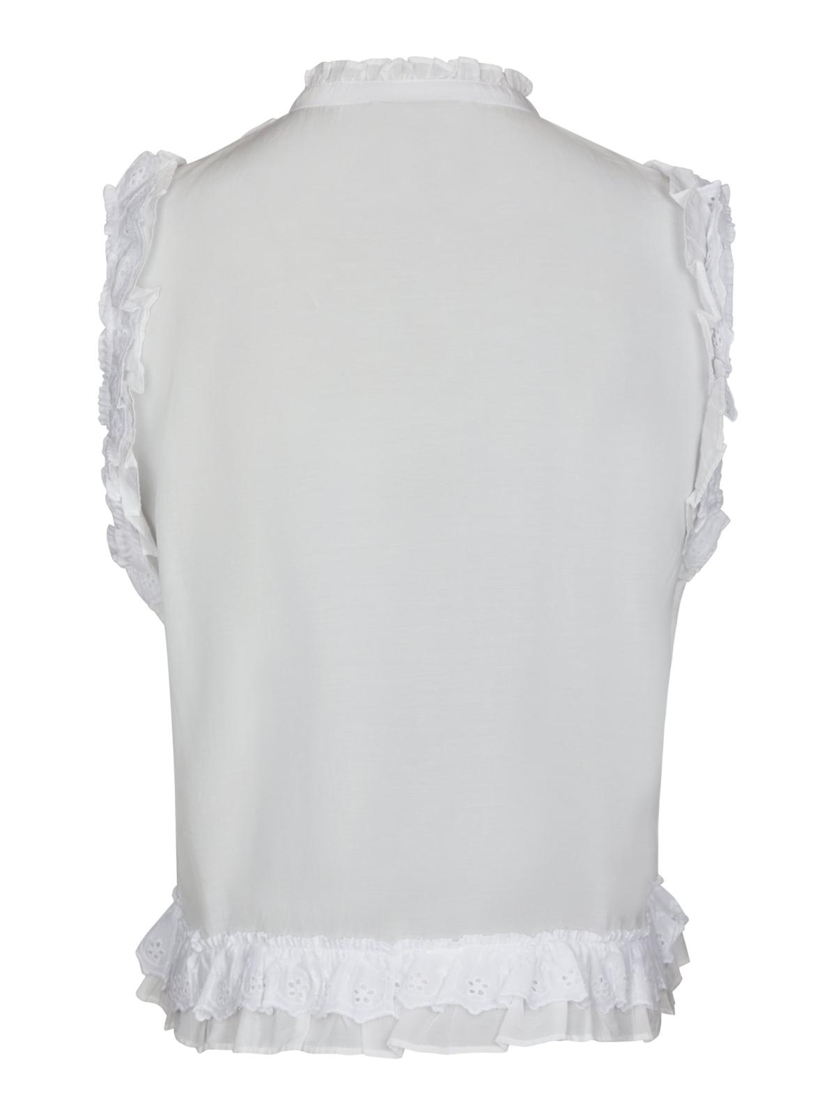 Neo Noir Celia Ruffle Top