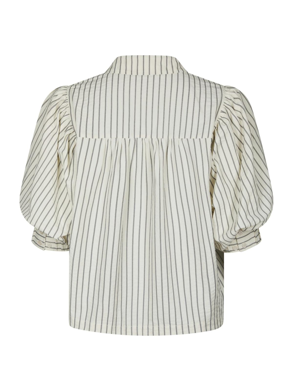 Neo Noir Etta Slim Stripe Shirt