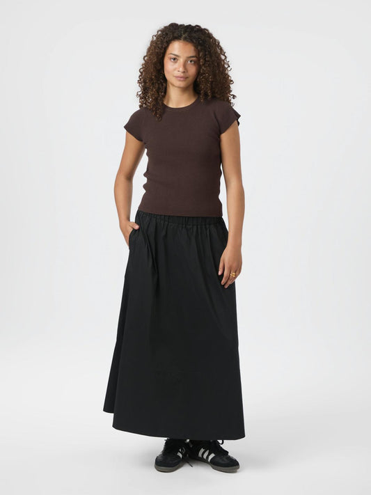 Neo Noir Yara Poplin Skirt
