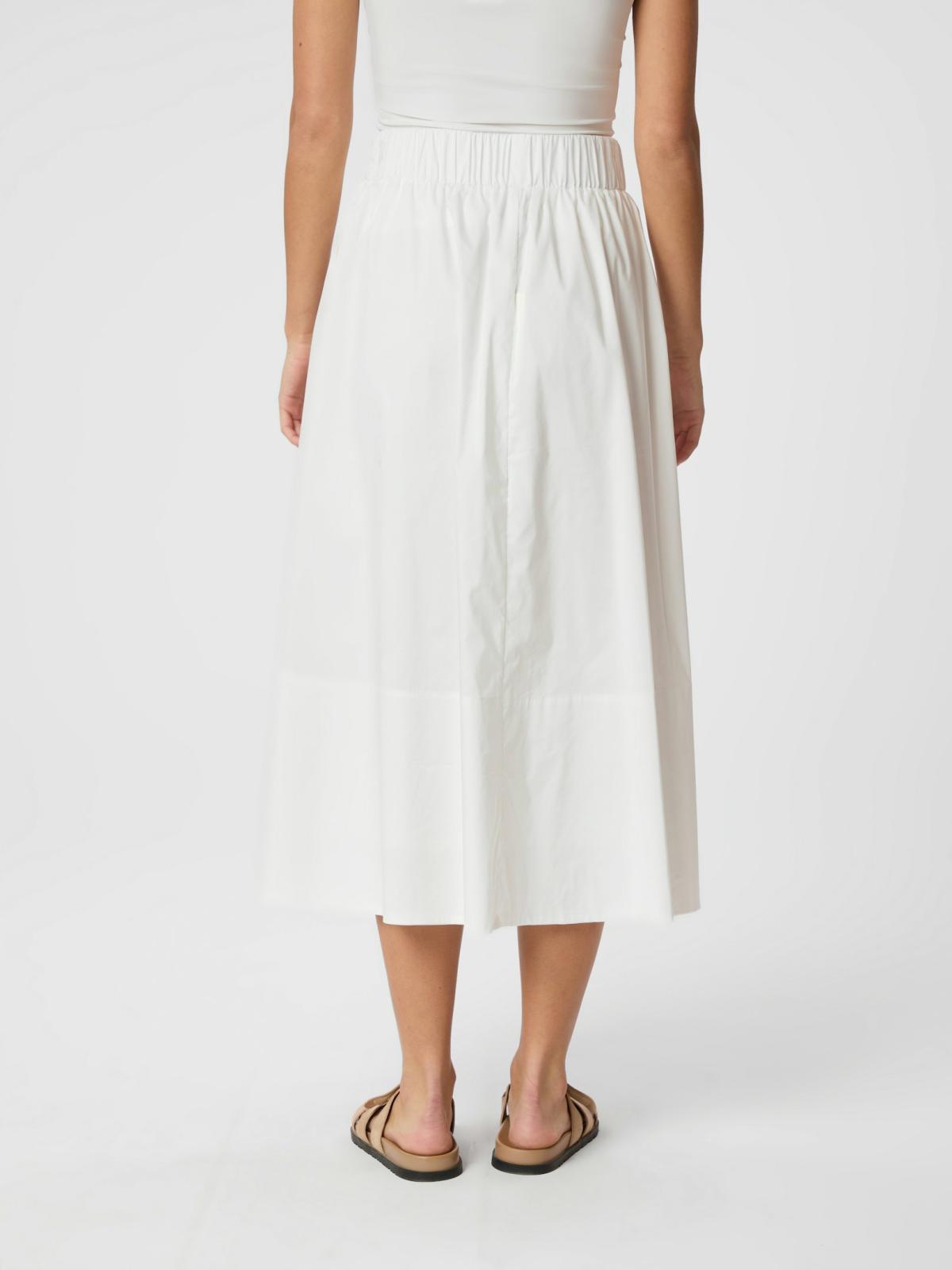 Neo Noir Yara Poplin Skirt