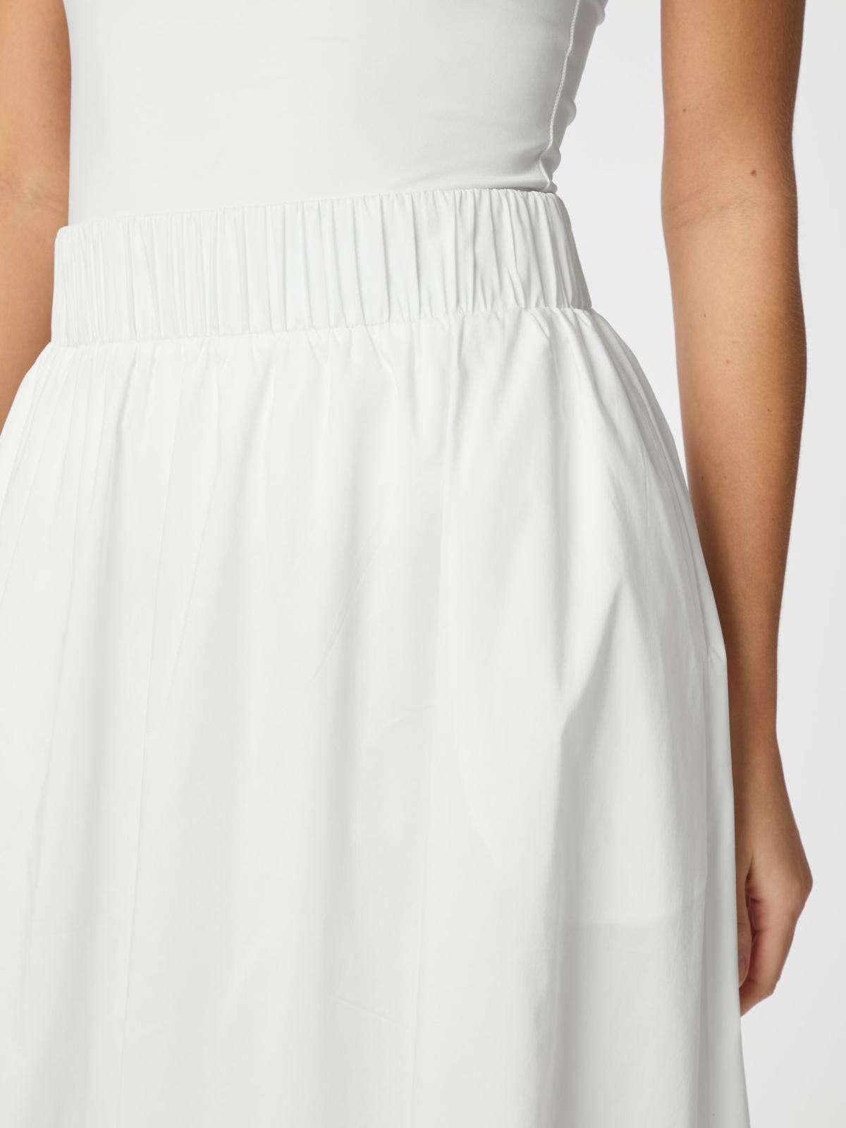 Neo Noir Yara Poplin Skirt