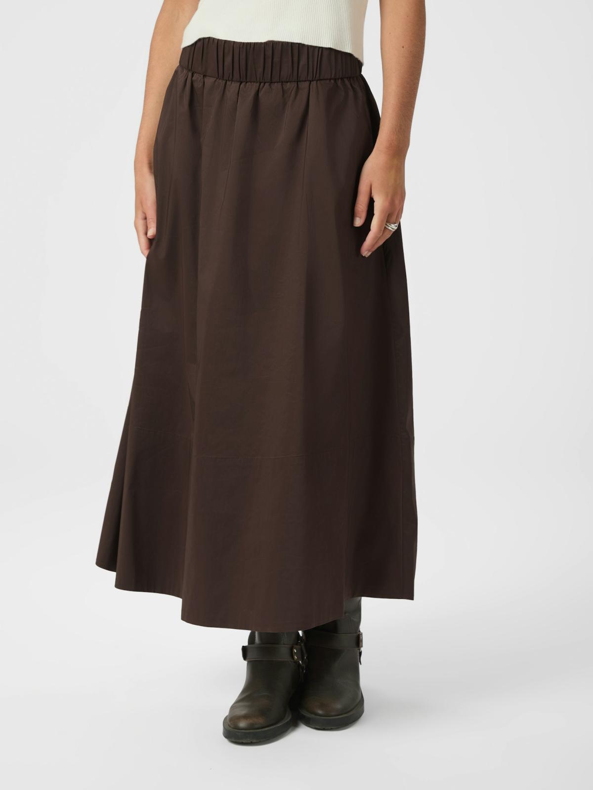 Neo Noir Yara Poplin Skirt