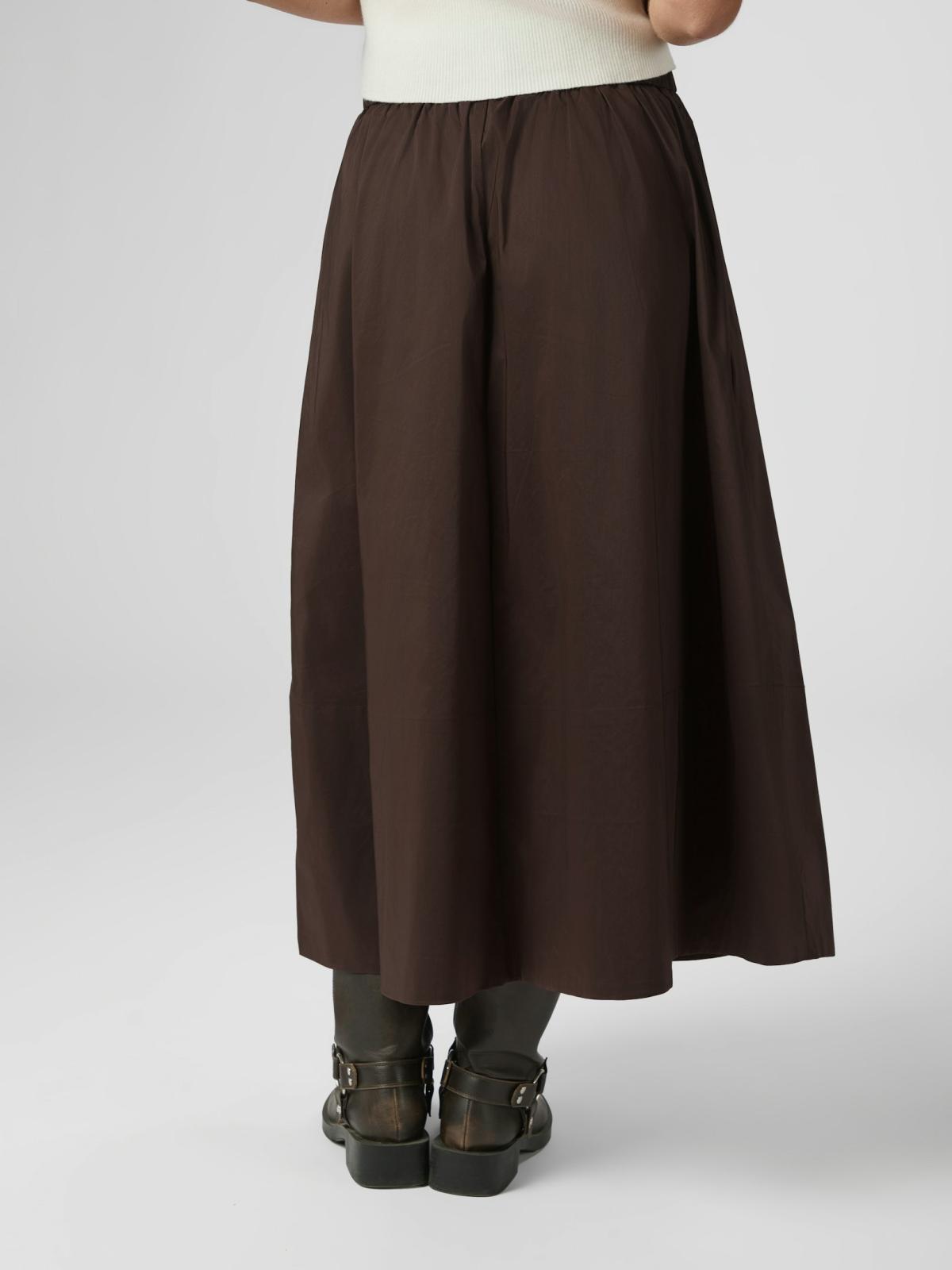 Neo Noir Yara Poplin Skirt