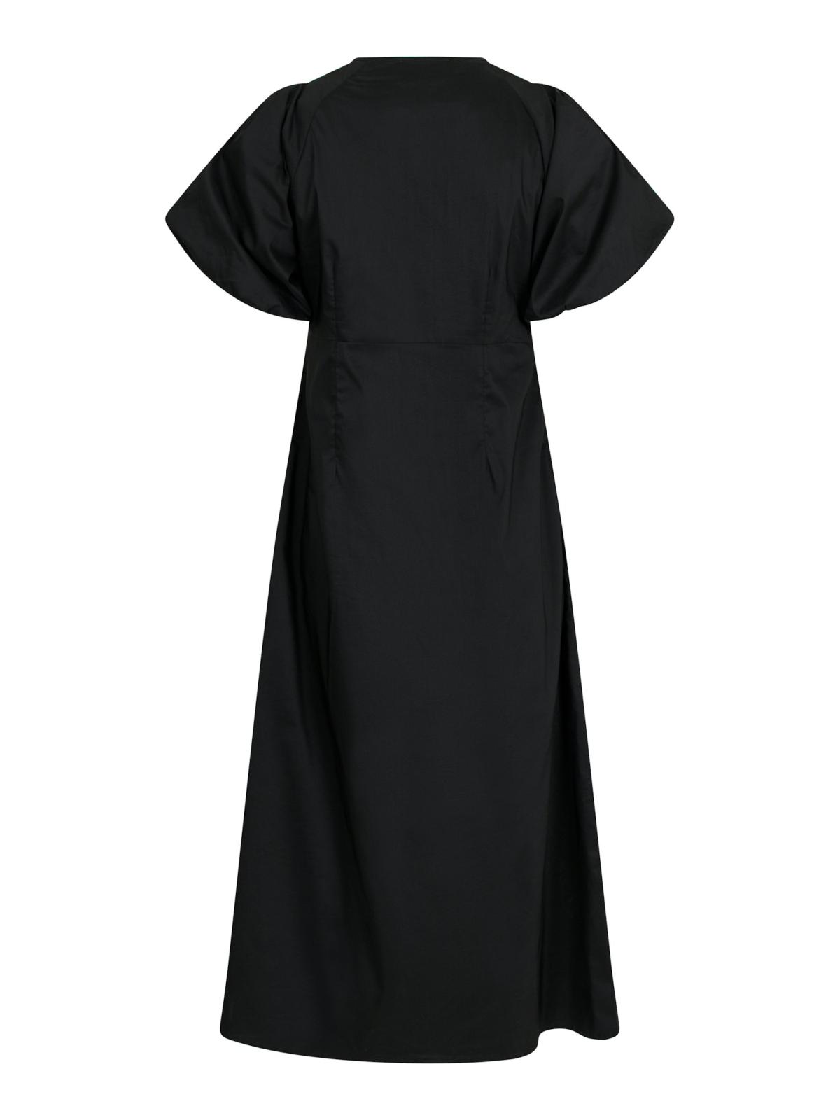 Illana Poplin Dress Neo Noir