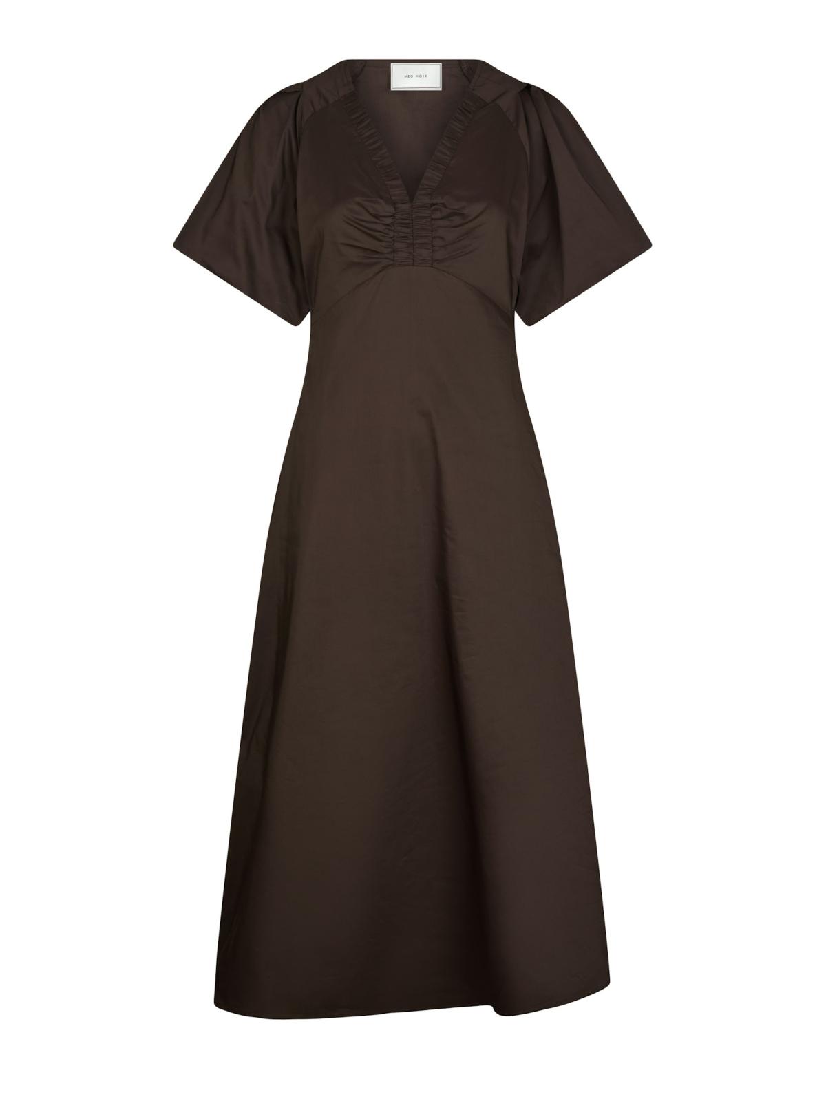 Neo Noir Illana Poplin Dress