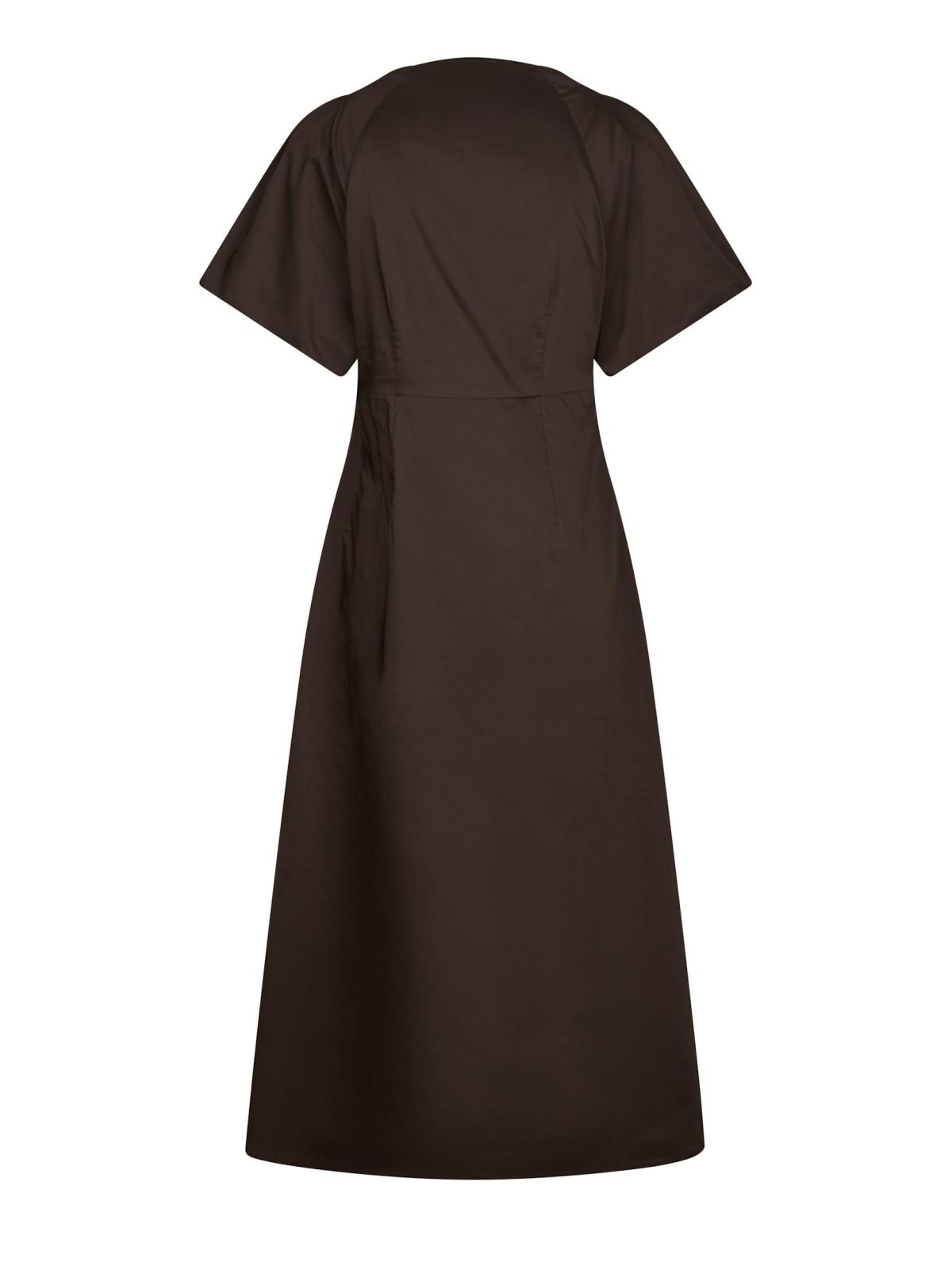 Neo Noir Illana Poplin Dress