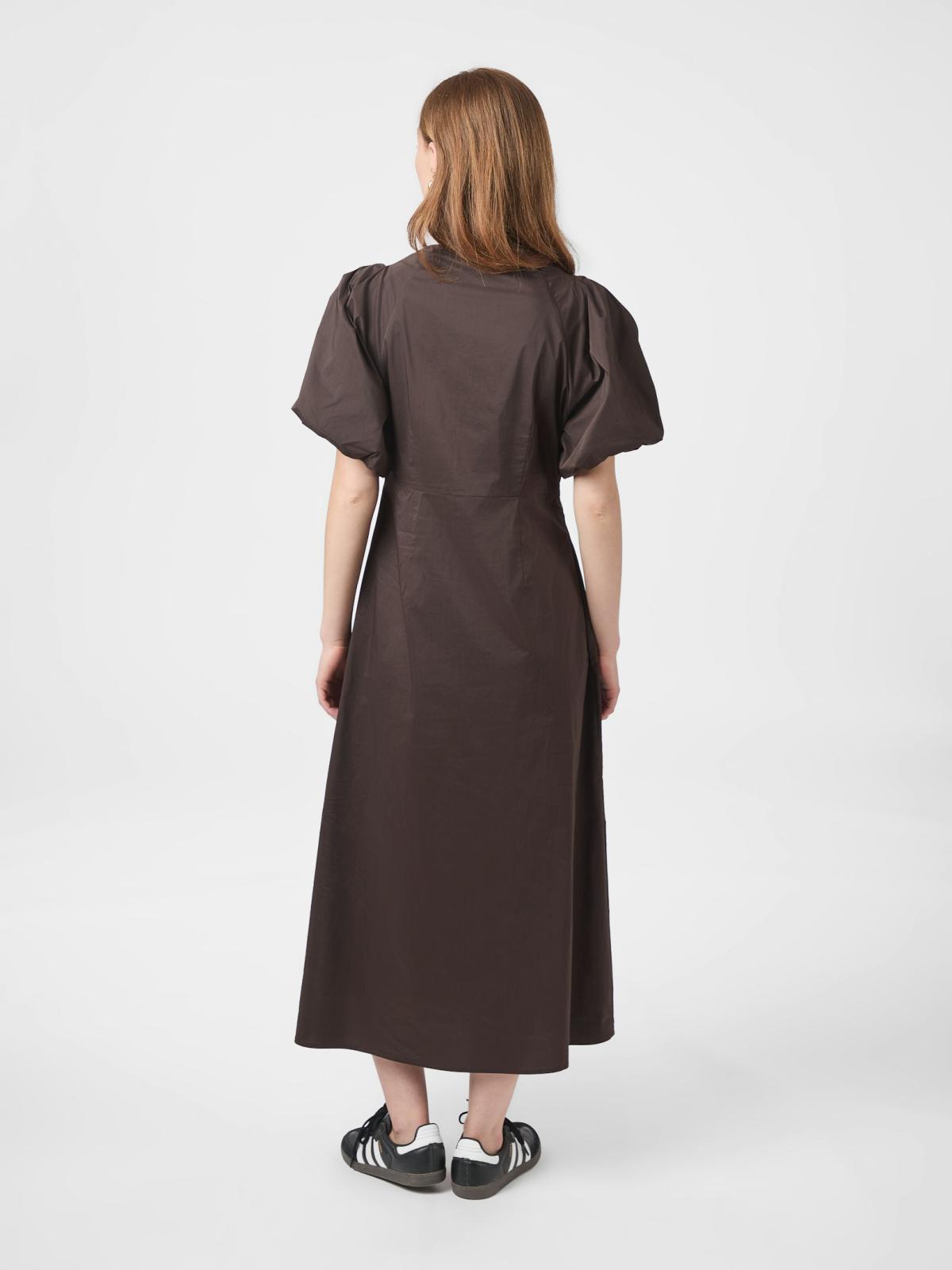 Neo Noir Illana Poplin Dress