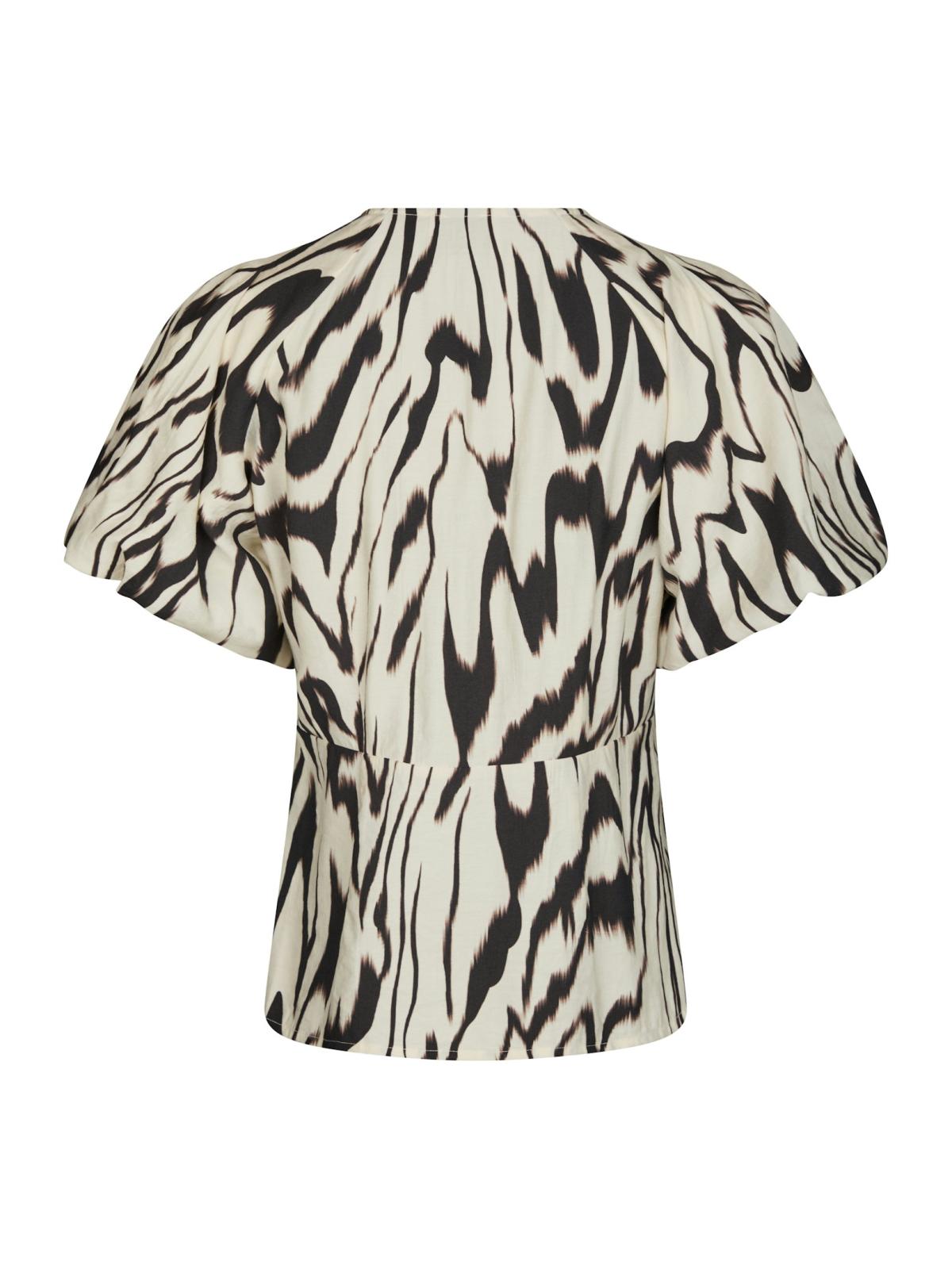 Irina Graphic Zag Blouse