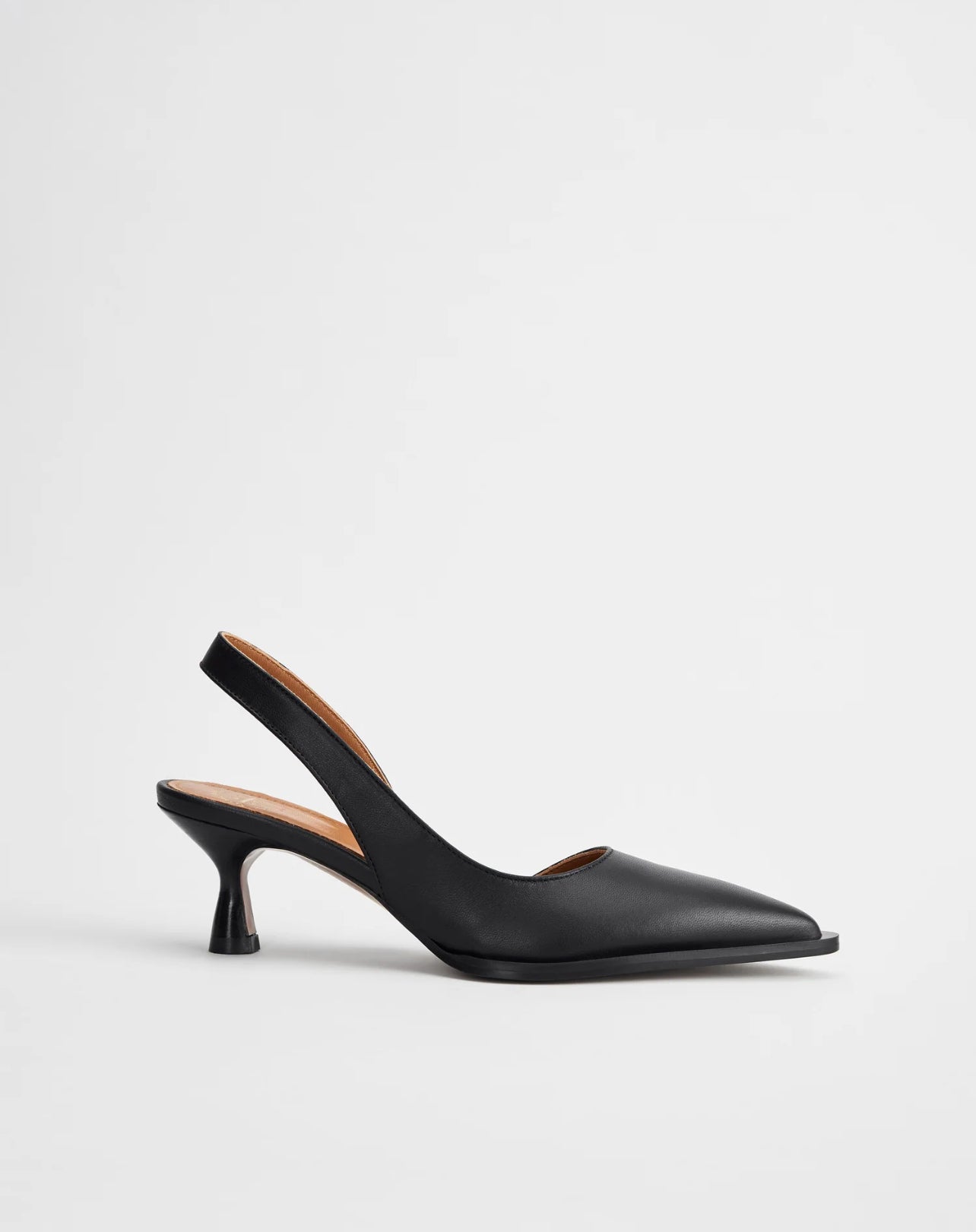 ATP Desana Black Nappa Slingback