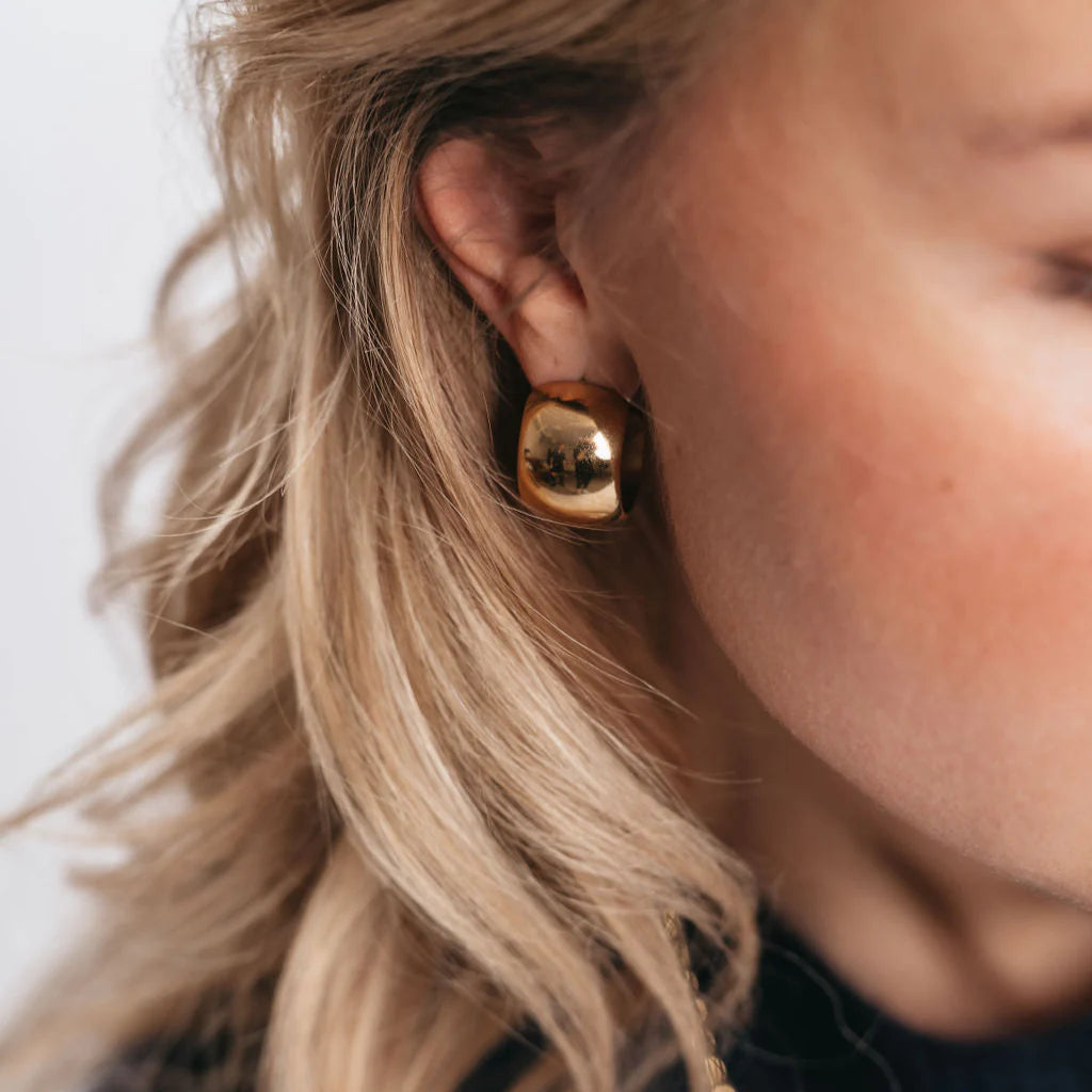Bold Nordic Hoops