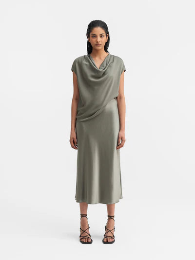 Ahlvar Hana Satin Skirt