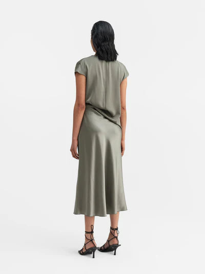 Ahlvar Hana Satin Skirt