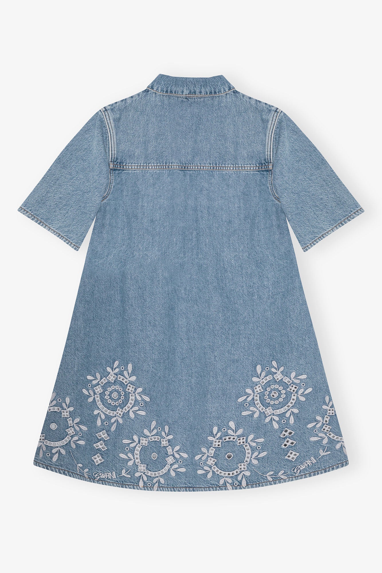 Ganni Miniklänning Denim