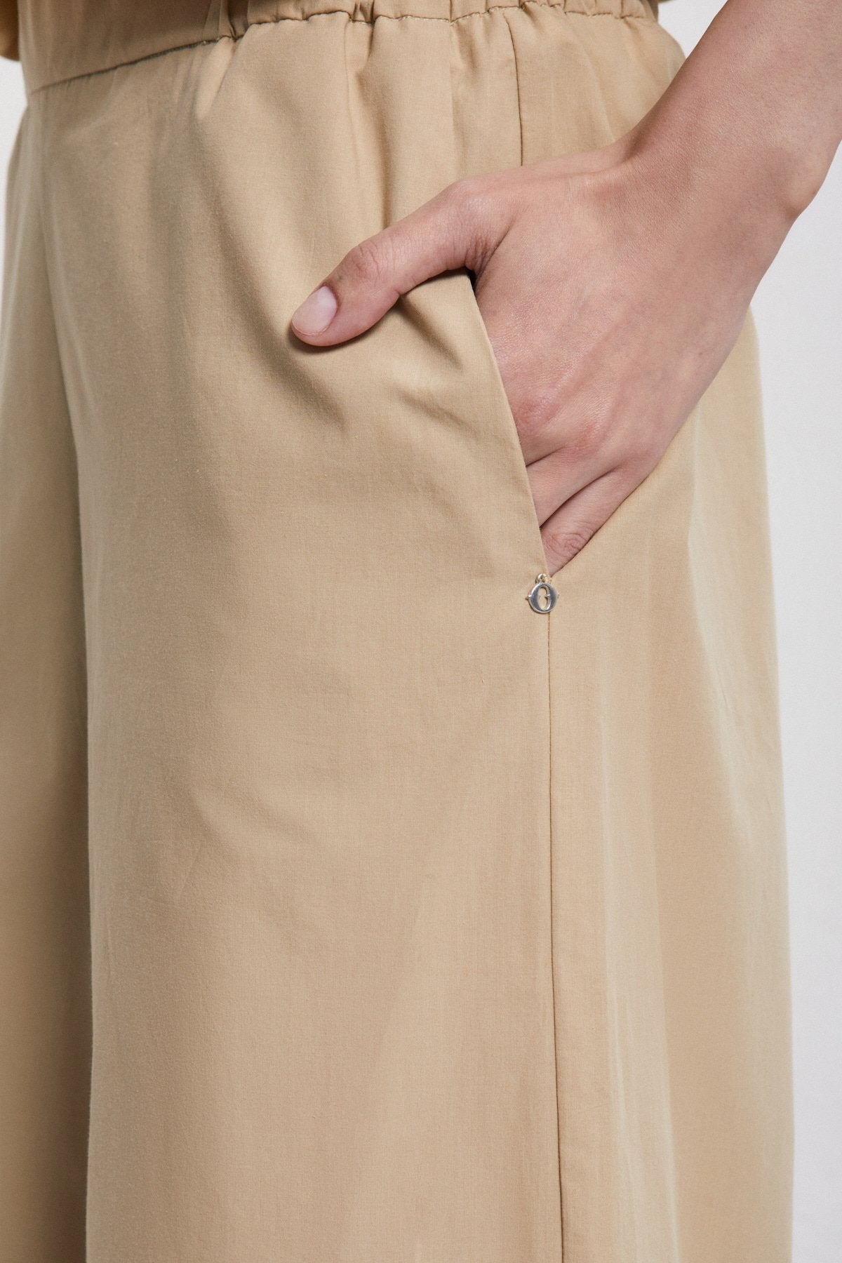 Otto Dàme Poplin Culotte Pants