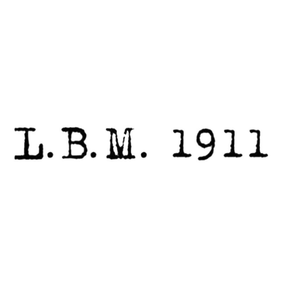 L.B.M 1911