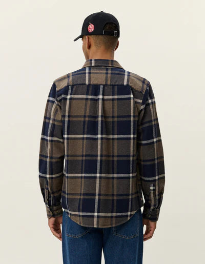 Les Deux Jeremy Check Flannel Shirt