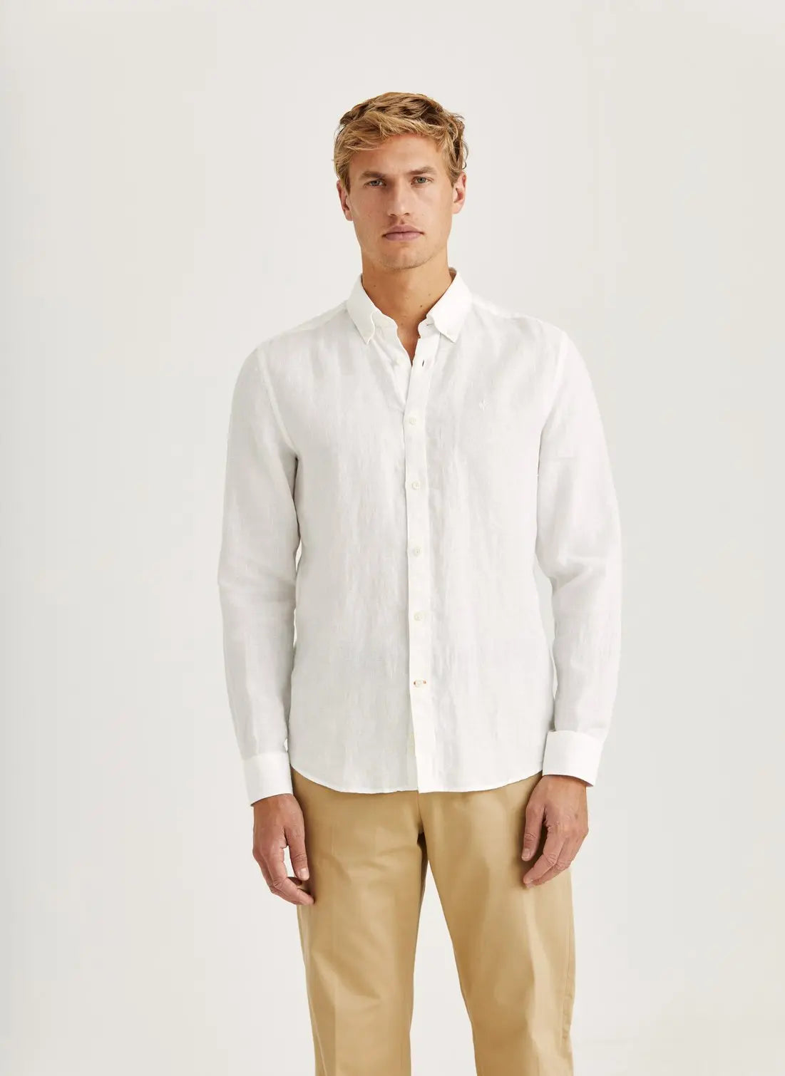 Morris Douglas Linen Shirt