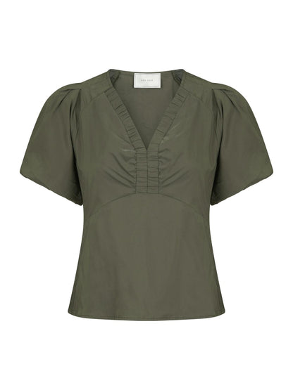 Neo Noir Irina Poplin Blouse