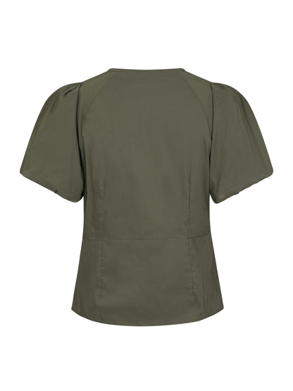 Neo Noir Irina Poplin Blouse