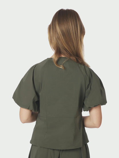 Neo Noir Irina Poplin Blouse