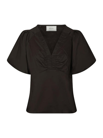 Neo Noir Irina Poplin Blouse