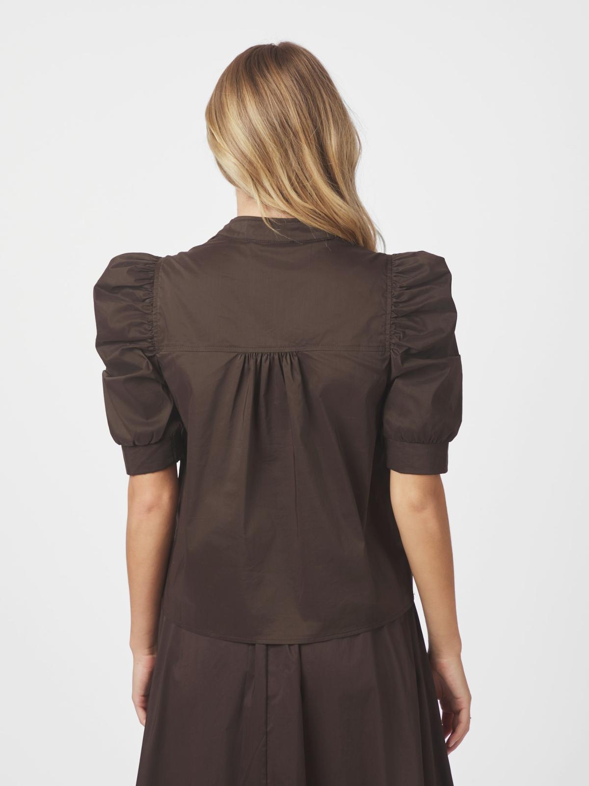 Neo Noir Roella Poplin Blouse