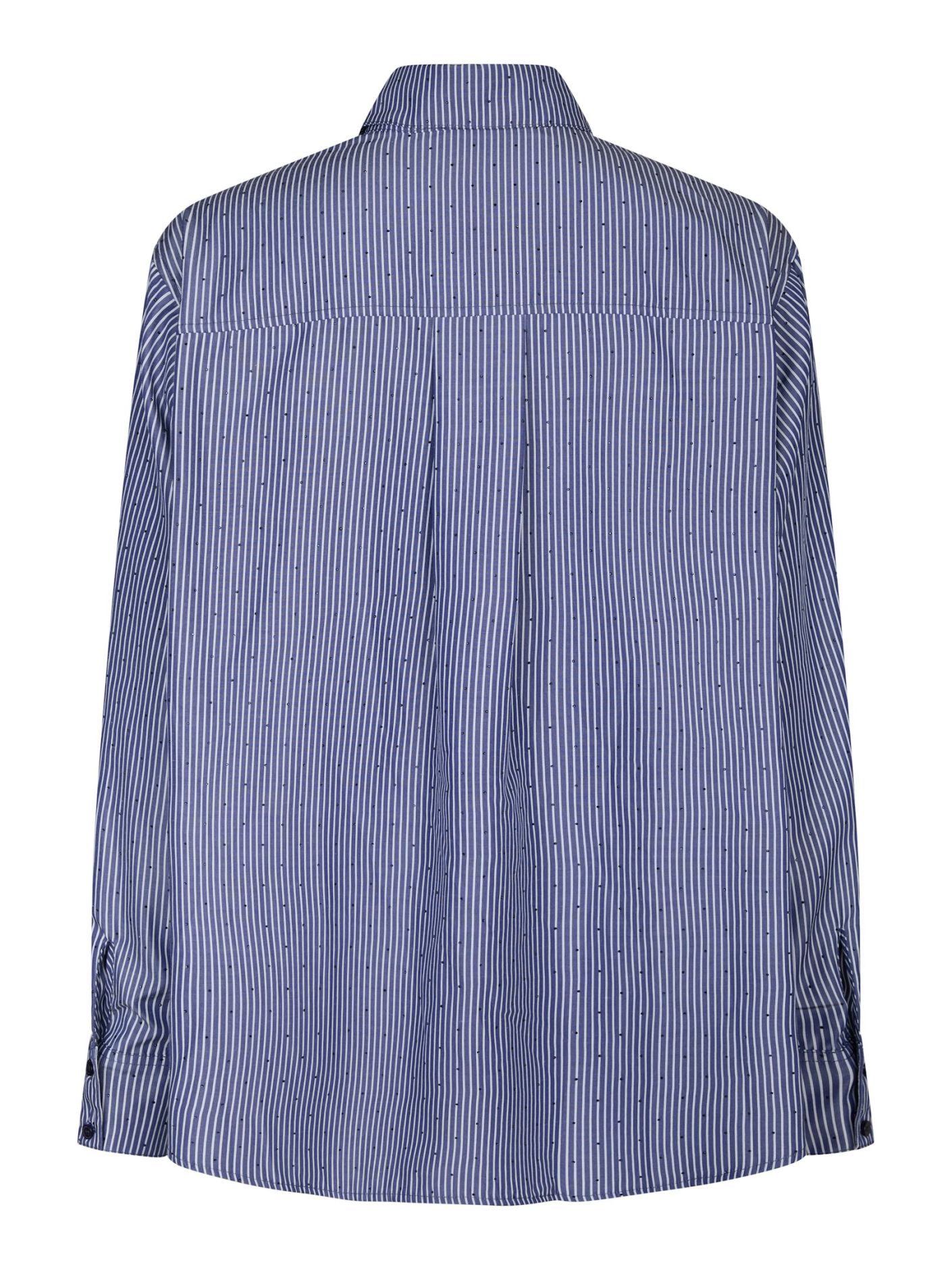 Neo Noir Dalma B Stripe Stone Shirt
