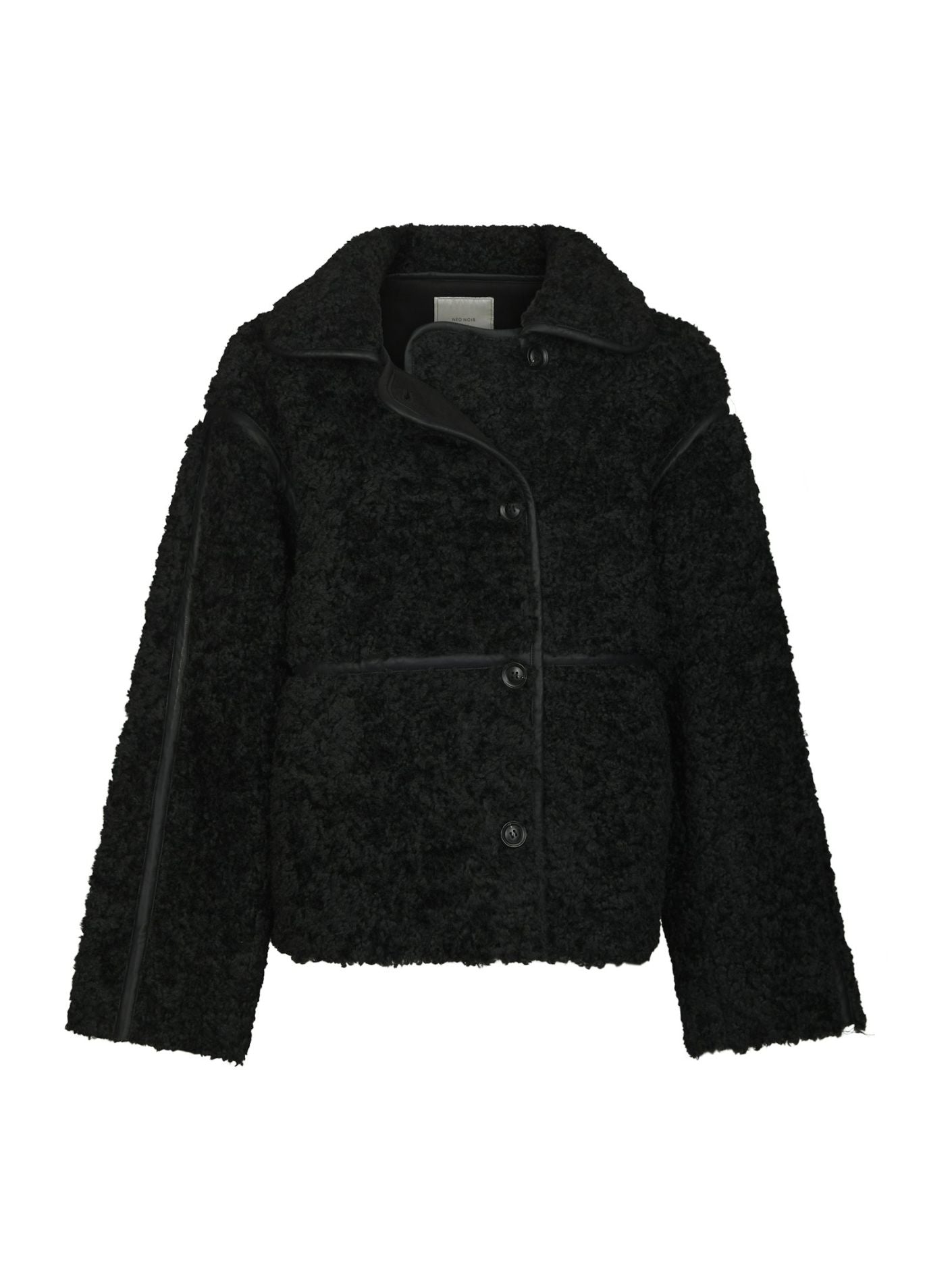 Neo Noir Castor Faux Fur Jacket