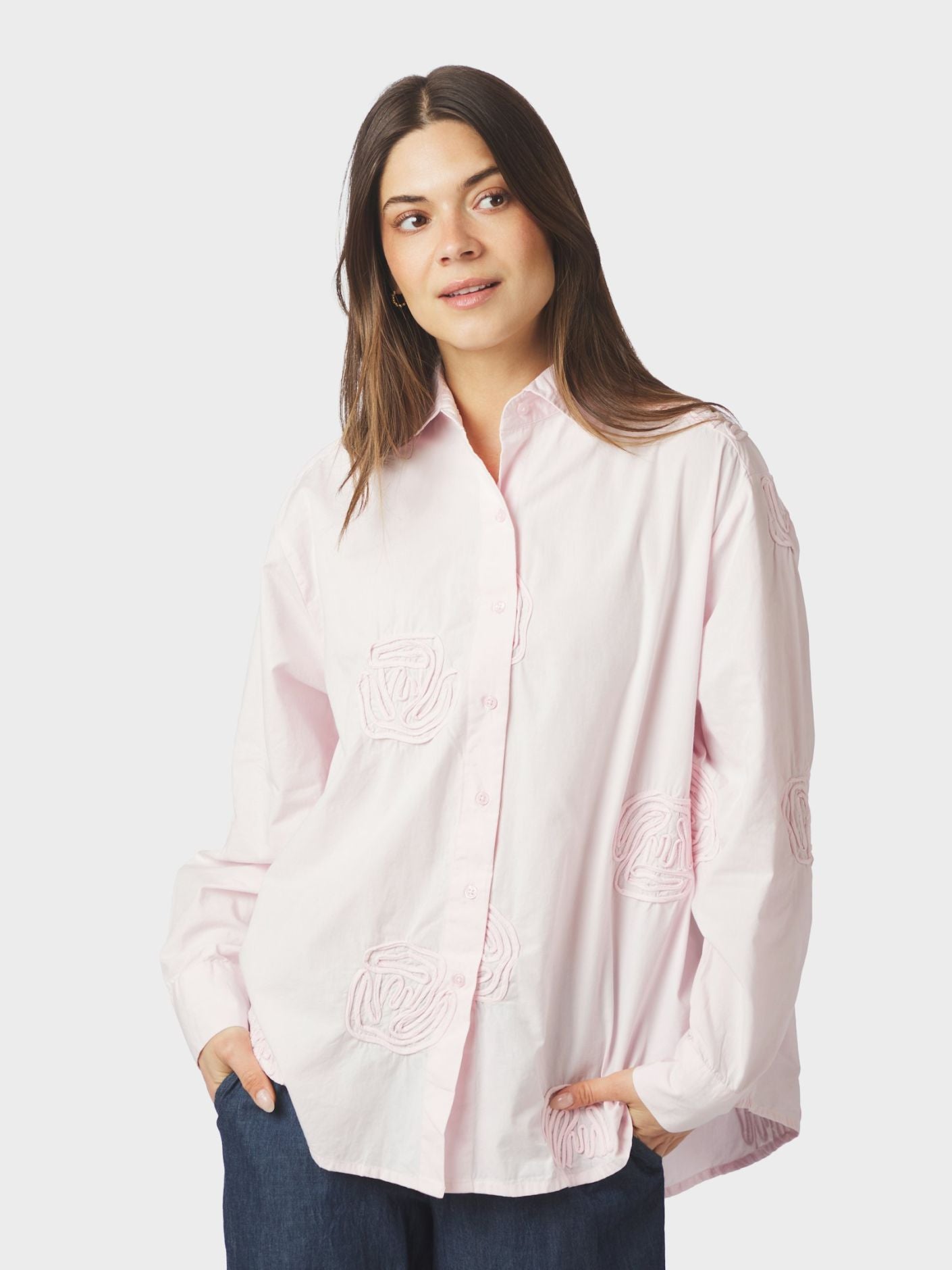 Neo Noir Dalma Dori Emb Shirt