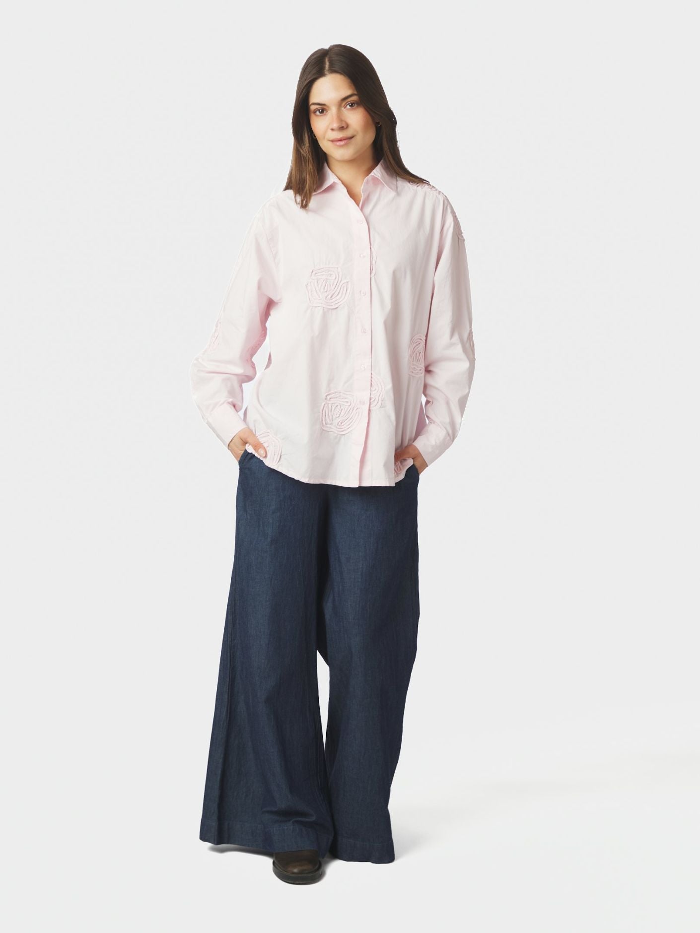 Neo Noir Dalma Dori Emb Shirt