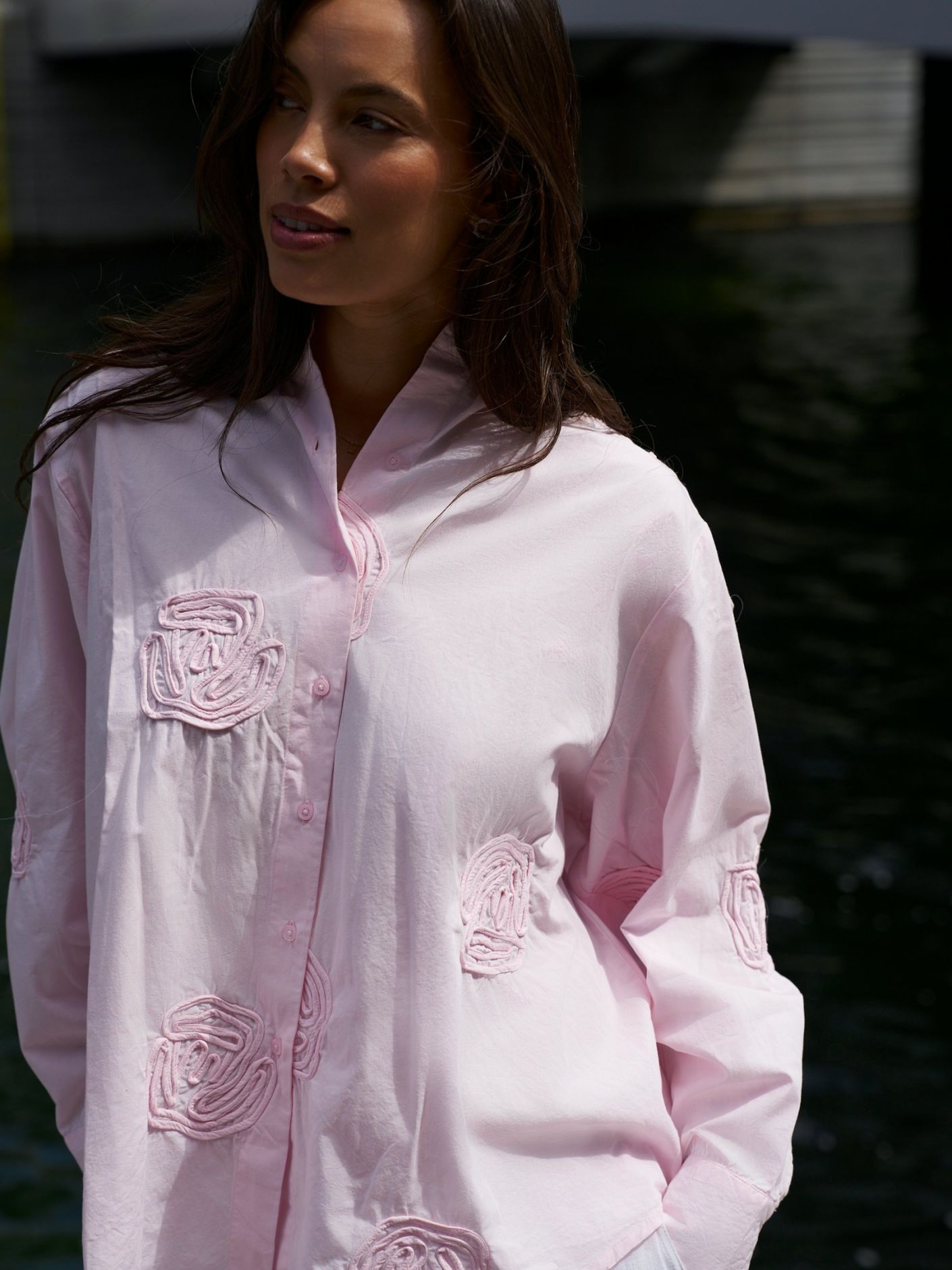 Neo Noir Dalma Dori Emb Shirt