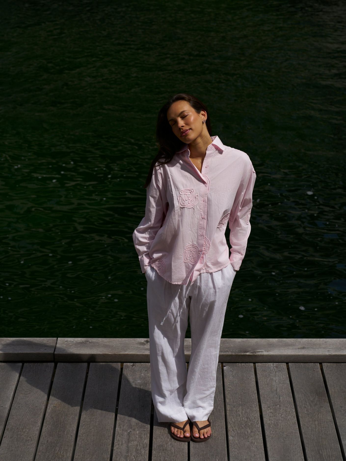Neo Noir Dalma Dori Emb Shirt