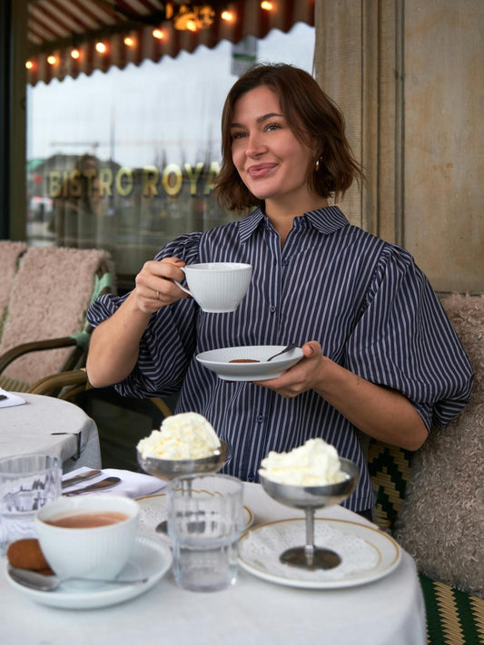 Neo Noir Etta Stripe Shirt