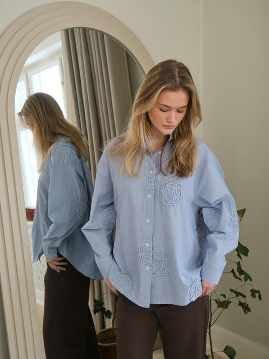 Neo Noir Dalma Dori Mini Stripe Shirt