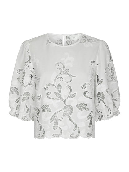 Neo Noir Fia Embroidery Blouse