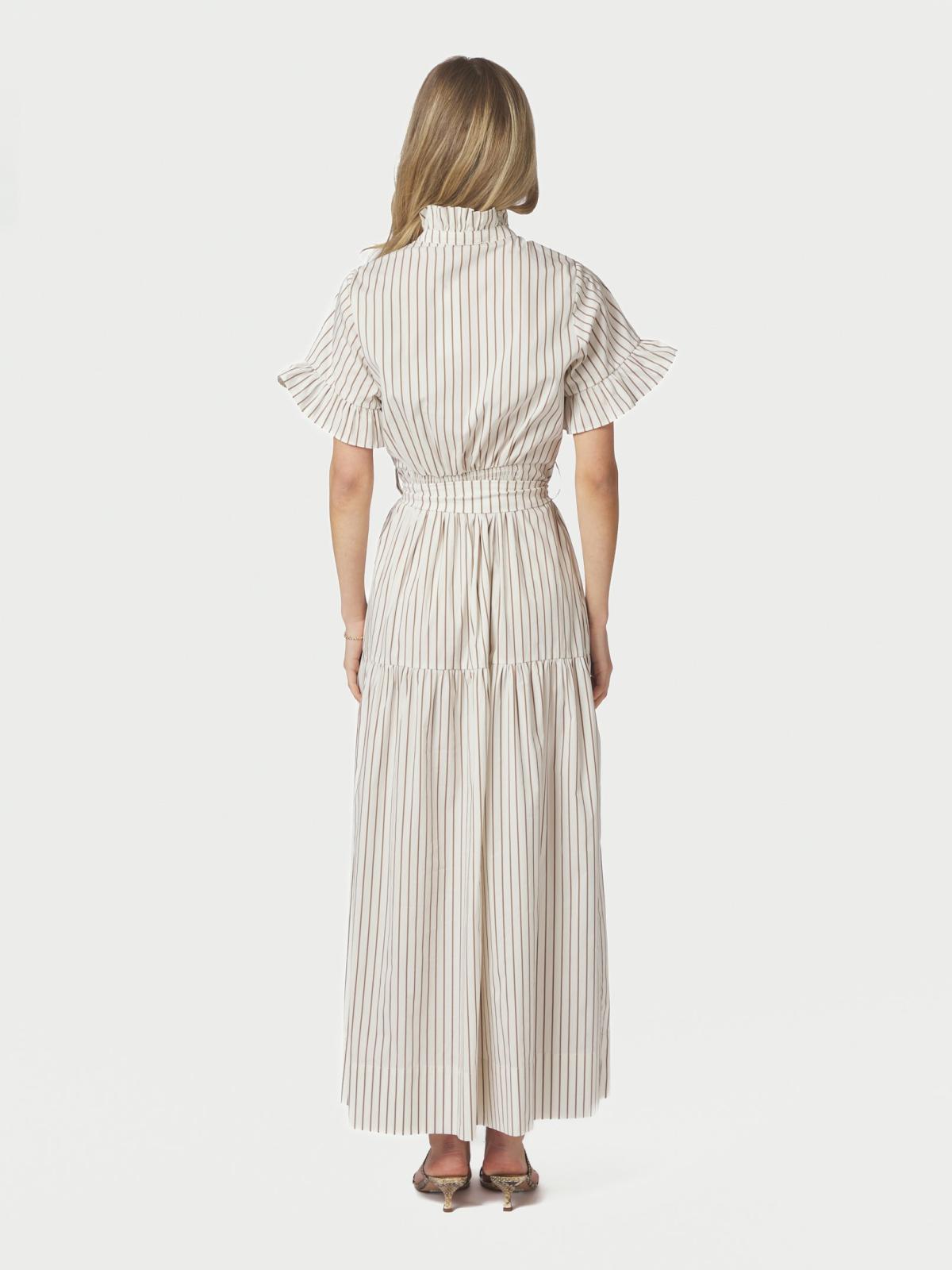 Neo Noir Nellie Wide Stripe Dress