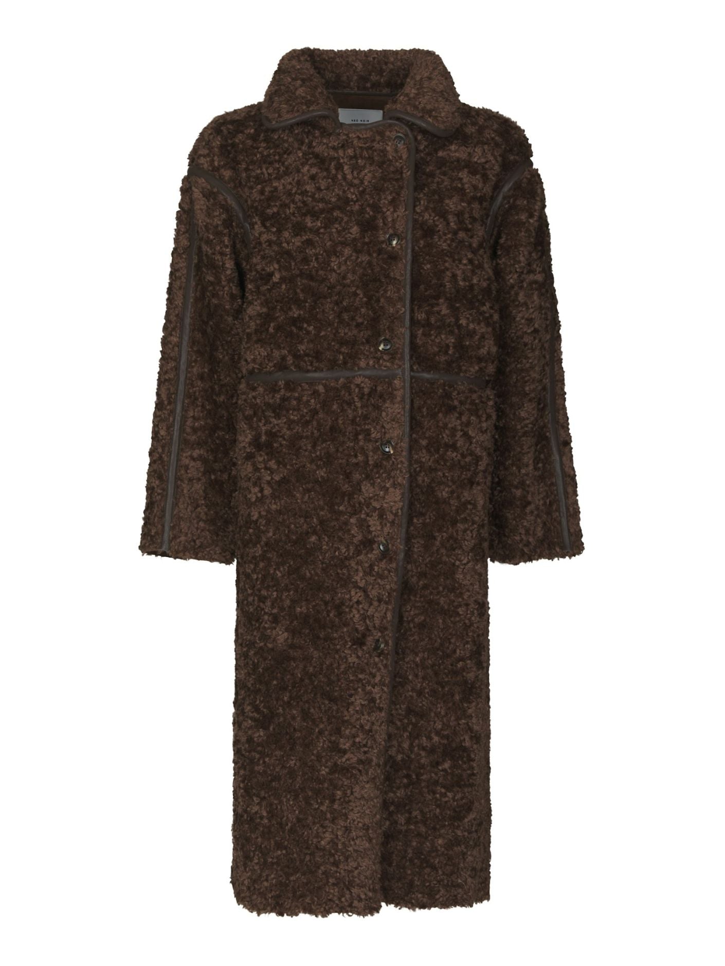 Neo Noir Senta Faux Fur Coat