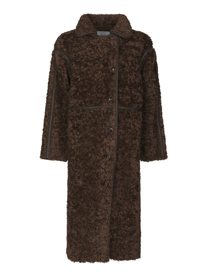 Neo Noir Senta Faux Fur Coat