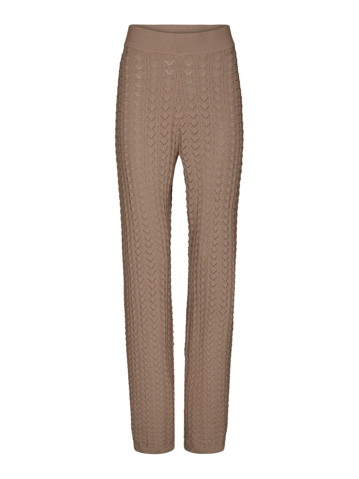 Neo Noir Rizzy Fine Crochet Pants Taupe