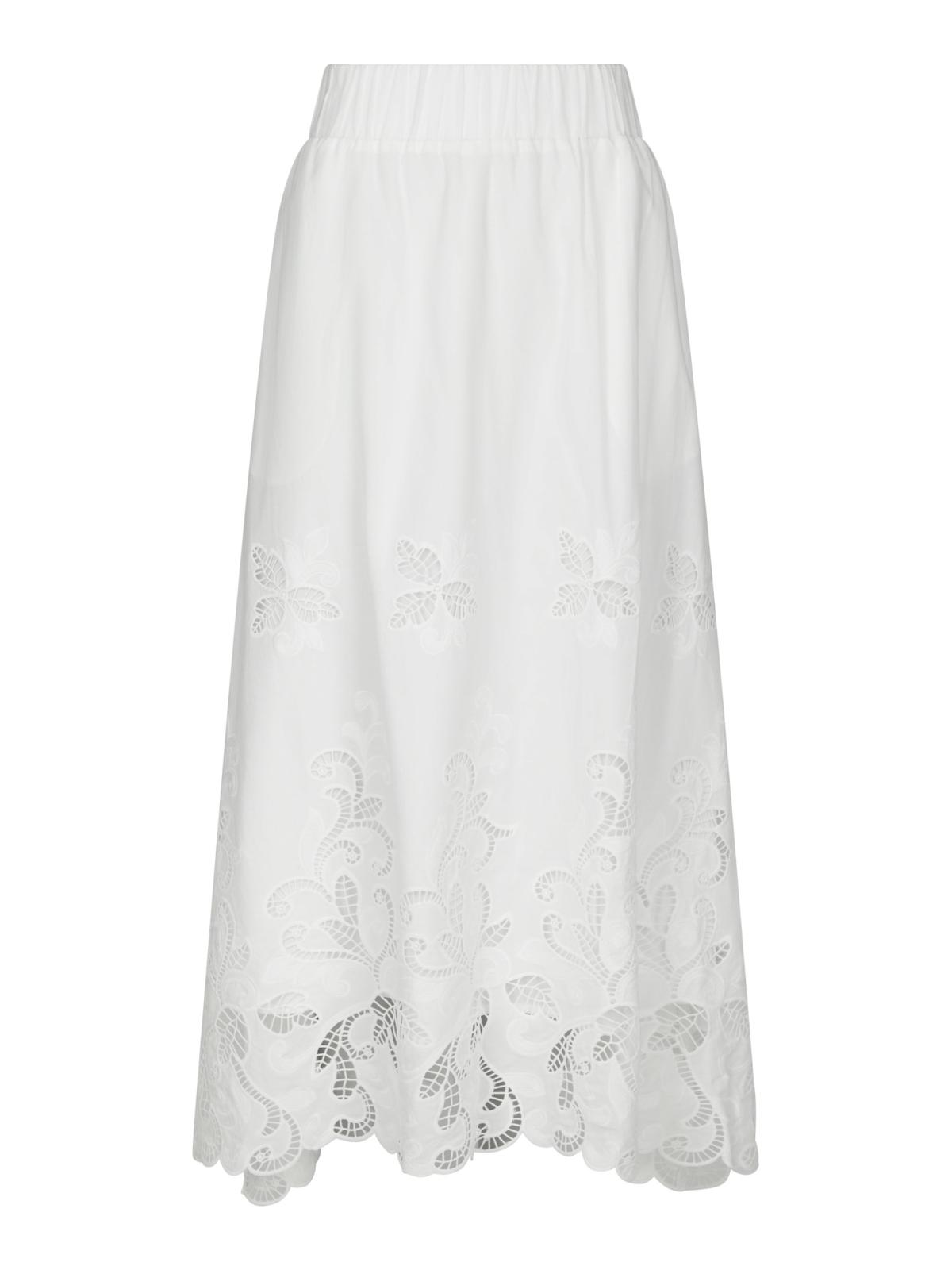 Neo Noir Yara Long Emb Skirt