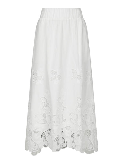 Neo Noir Yara Long Emb Skirt