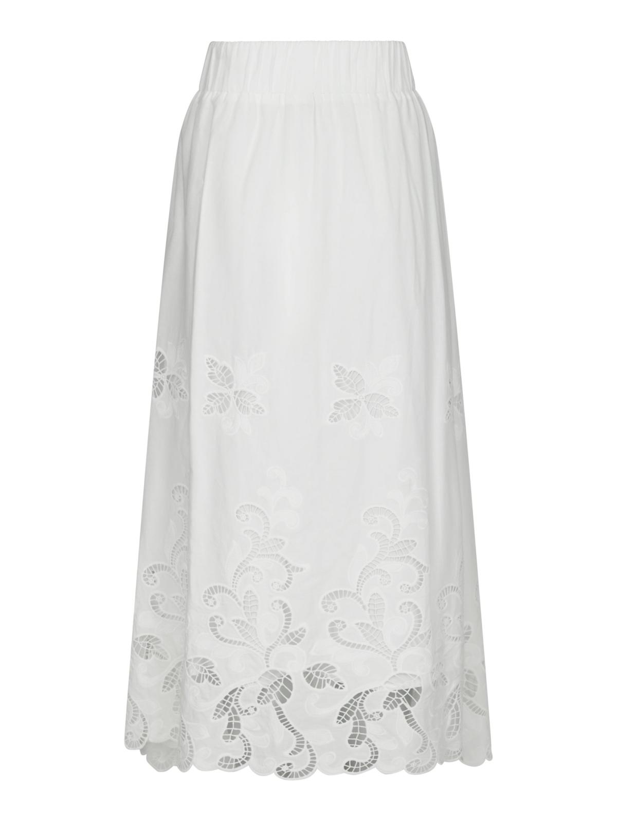 Neo Noir Yara Long Emb Skirt
