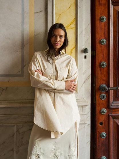 Neo Noir Halina Poplin Shirt